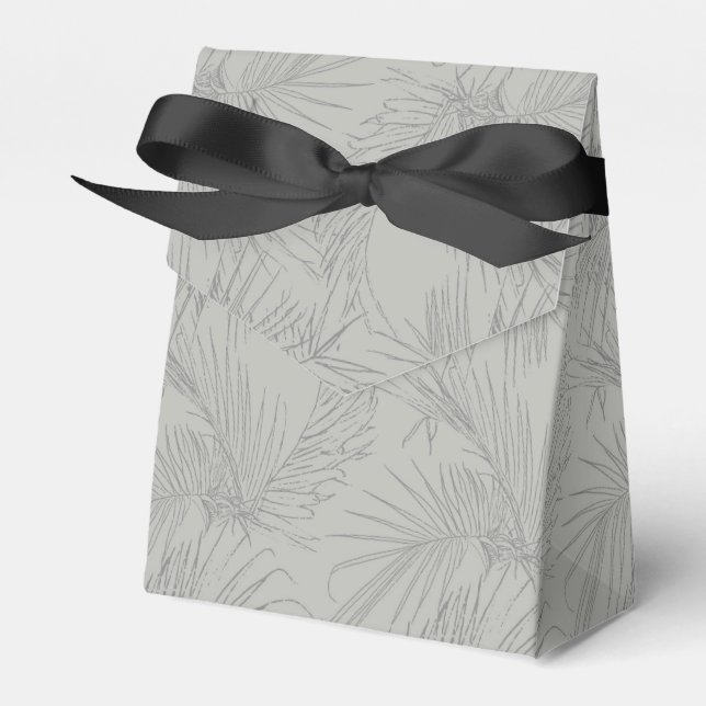 Groom’s Paradise, Tropical Romance Favour Box (Front Side)