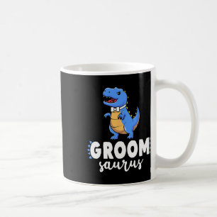 Groom Saurus Dinosaur Engagement Wedding Couples M Coffee Mug