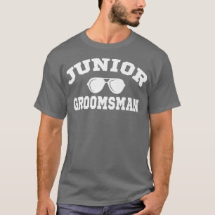 Groom Son Bachelor Party Junior Groomsman Wedding  T-Shirt