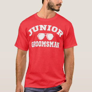 Groom Son Bachelor Party Junior Groomsman Wedding  T-Shirt