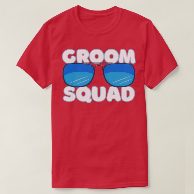 Groom Squad 17 T-Shirt (Design Front)