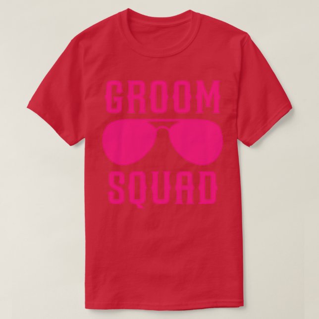 Groom Squad 18 T-Shirt (Design Front)