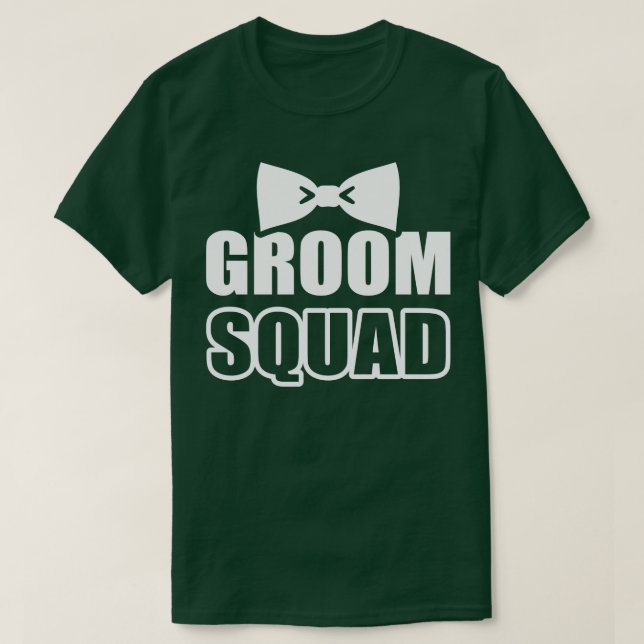 Groom Squad bachelor party 2 T-Shirt (Design Front)