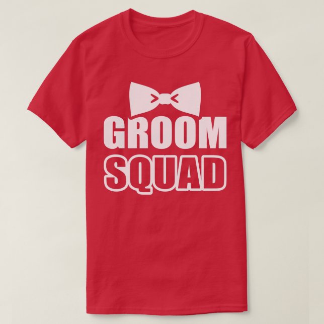 Groom Squad bachelor party 3 T-Shirt (Design Front)