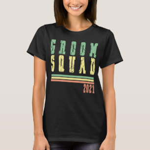Groom Squad Bachelor Party Drinking Team T-Shirt