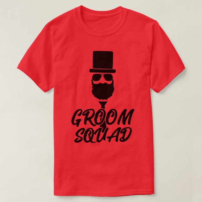 Groom Squad Bachelor Party Essential TShirt Classi (Design Front)