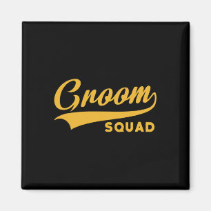 Groom Squad - Bachelor Party - Wedding Magnet