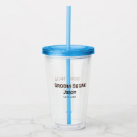 Groom Squad groomsman bachelorette party add name