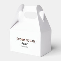 Groom Squad groomsman bachelorette party add name 