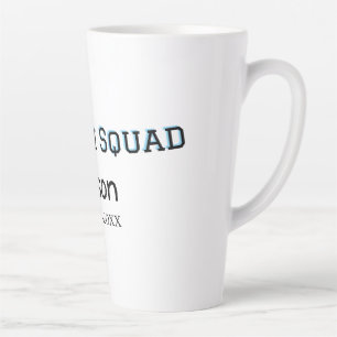 Groom Squad groomsman bachelorette party add name Latte Mug