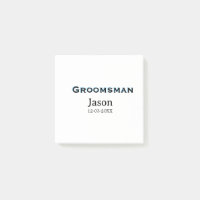 Groom Squad groomsman bachelorette party add name