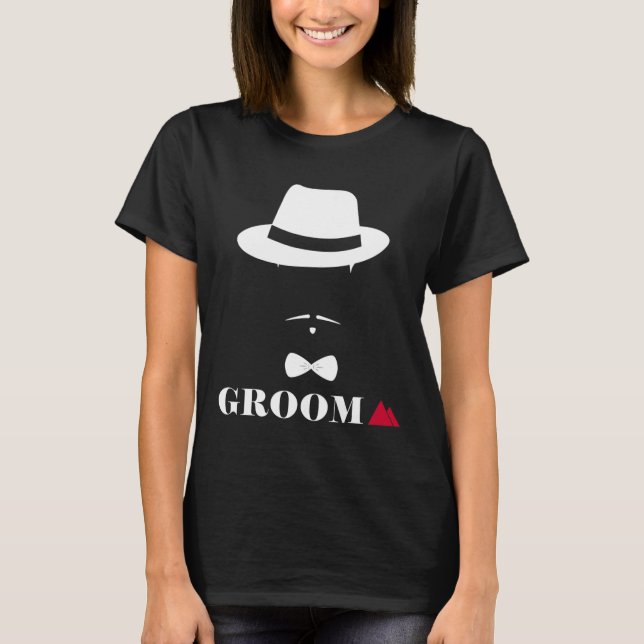Groom Squad Groomsmen Ring Wedding Bachelor Party  T-Shirt (Front)