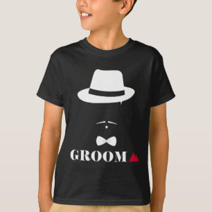 Groom Squad Groomsmen Ring Wedding Bachelor Party T-Shirt