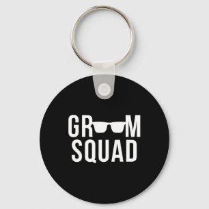 Groom Squad Sungles Wedding Bachelor Party Key Ring