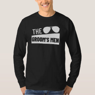 Groom Squad Wedding Best Man Bachelor Party Grooms T-Shirt