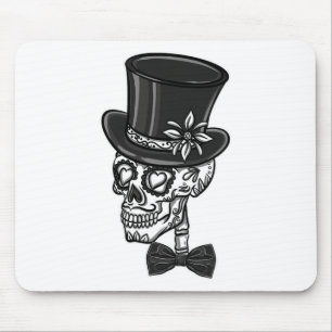 Groom Sugar Skull Bachelor Party 1 Mouse Mat