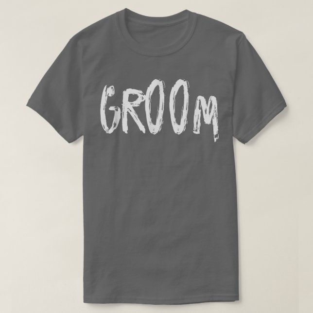 Groom T Shirt (Design Front)
