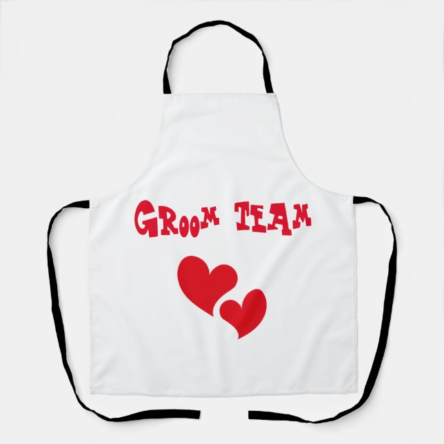 Groom team apron (Front)