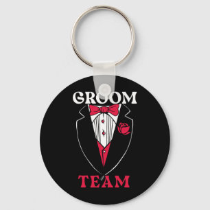 Groom Team Groom Squad Stag Night Bachelor Party  Key Ring