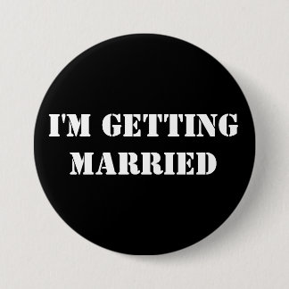 Groom to be bachelor stag do pin badge