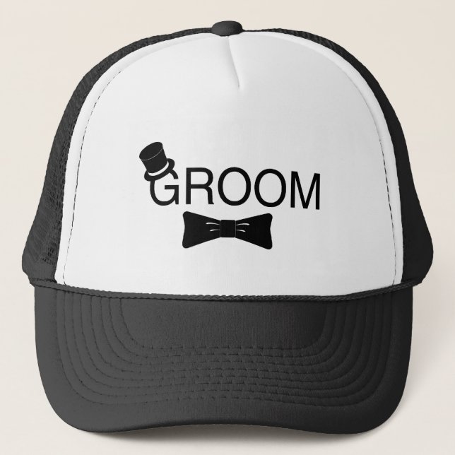 Groom Top Hat Bowtie (Front)