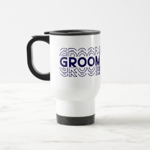 Groom travel mug