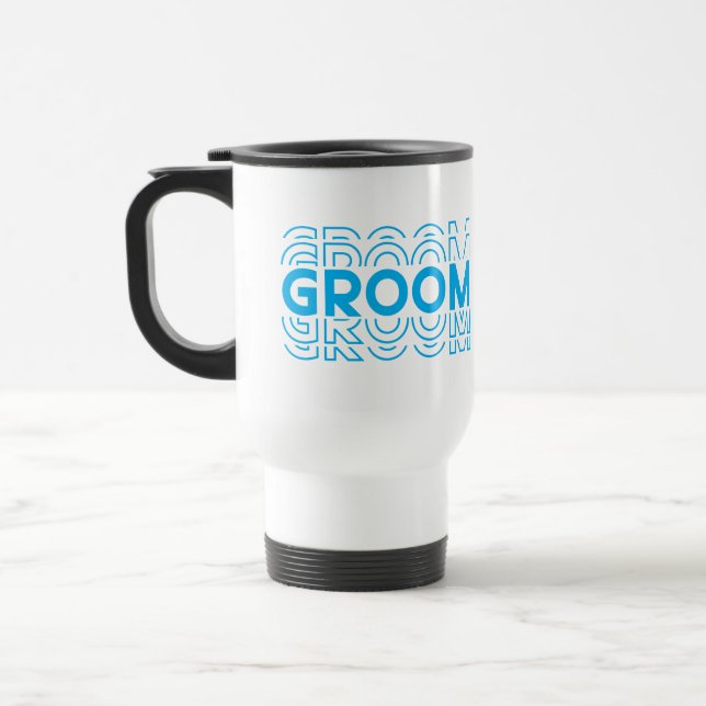 Groom  travel mug (Left)
