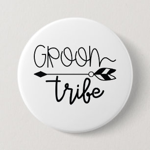 Groom Tribe 7.5 Cm Round Badge