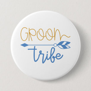 Groom Tribe 7.5 Cm Round Badge