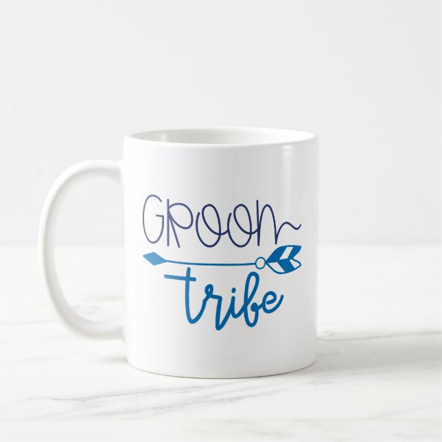 Groom Tribe Coffee Mug (Left)