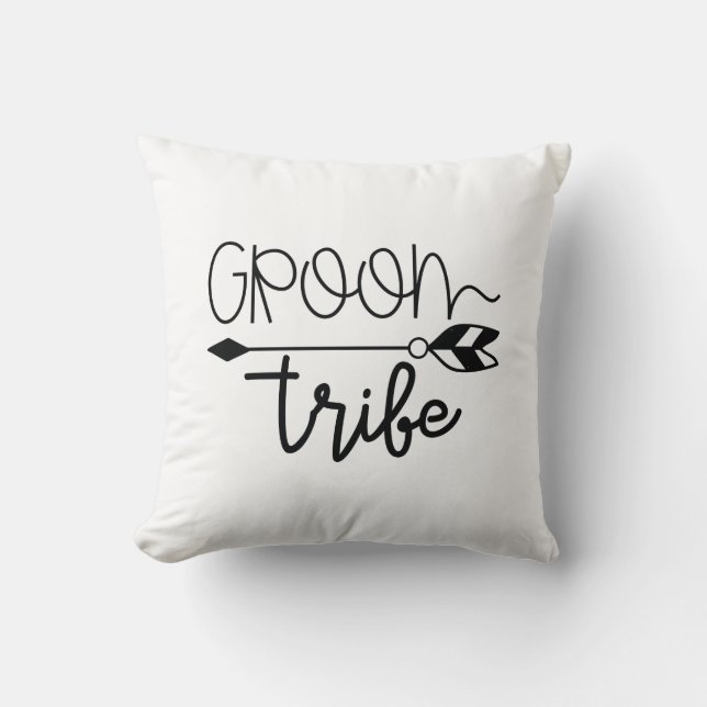 Groom Tribe Cushion (Front)