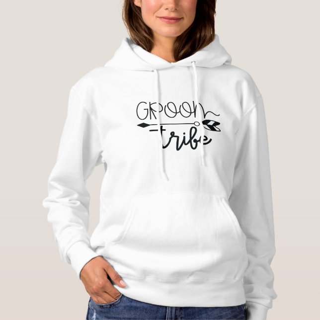 Groom Tribe Hoodie (Front)