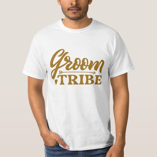 Groom Tribe T-Shirt (Front)