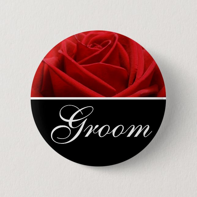 Groom Wedding Designation Pins (Front)