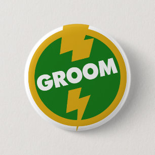 Groom Wedding - Dupree 6 Cm Round Badge