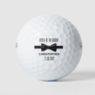 Groom Wedding Party Custom Father of The Groom Golf Balls