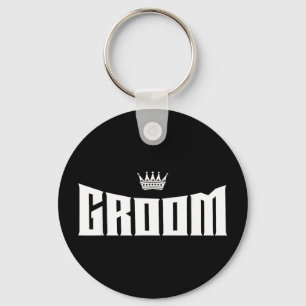 Groom Wedding Shower Bachelor Party Gift Clean Key Ring