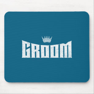 Groom wedding shower bachelor party gift mouse mat