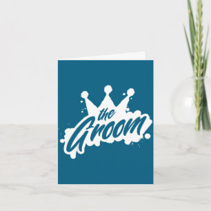 Groom wedding the king shower bachelor party gift card