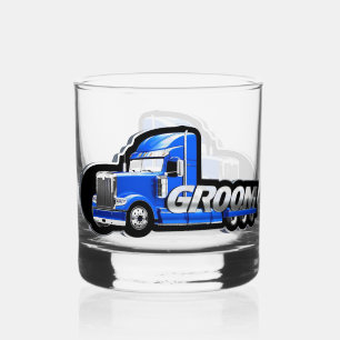 Groom Whiskey Glass
