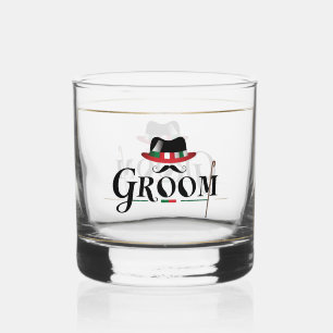 Groom Whiskey Glass