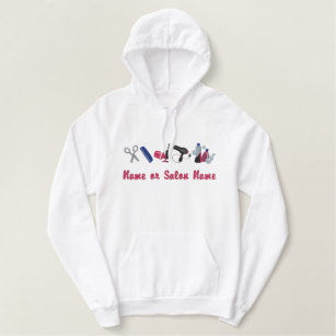 Hair Stylist Hoodies Sweatshirts Zazzle Co Uk