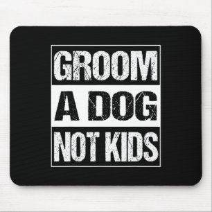 Grooming A Dog Mouse Mat