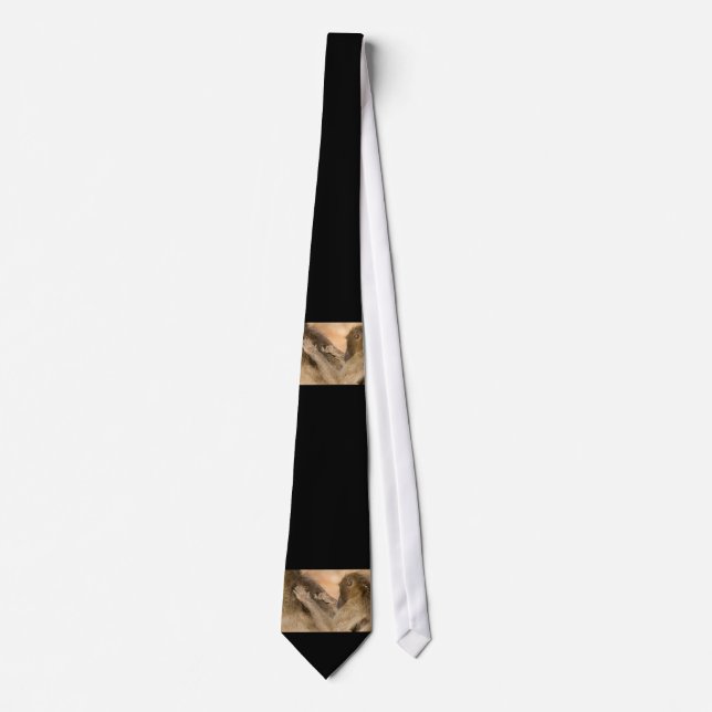 Grooming baboons tie (Front)