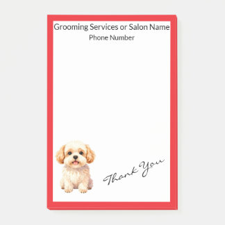 Grooming Personalised Luxury Trendy Collection Post-it Notes