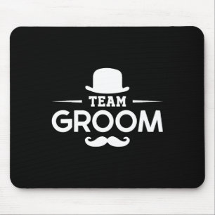 Grooms Bachelor Crew Party Squad Team Groom Mouse Mat