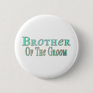 Grooms Brother Button