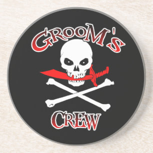 Groom's Crew Coaster