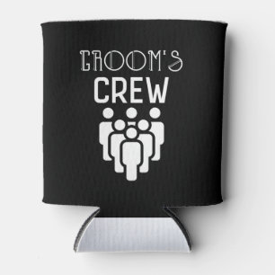 Groom's Crew Groomsmen Bachelor Party  Can Cooler