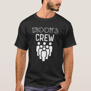 Groom's Crew Groomsmen Bachelor Party Gift T-Shirt